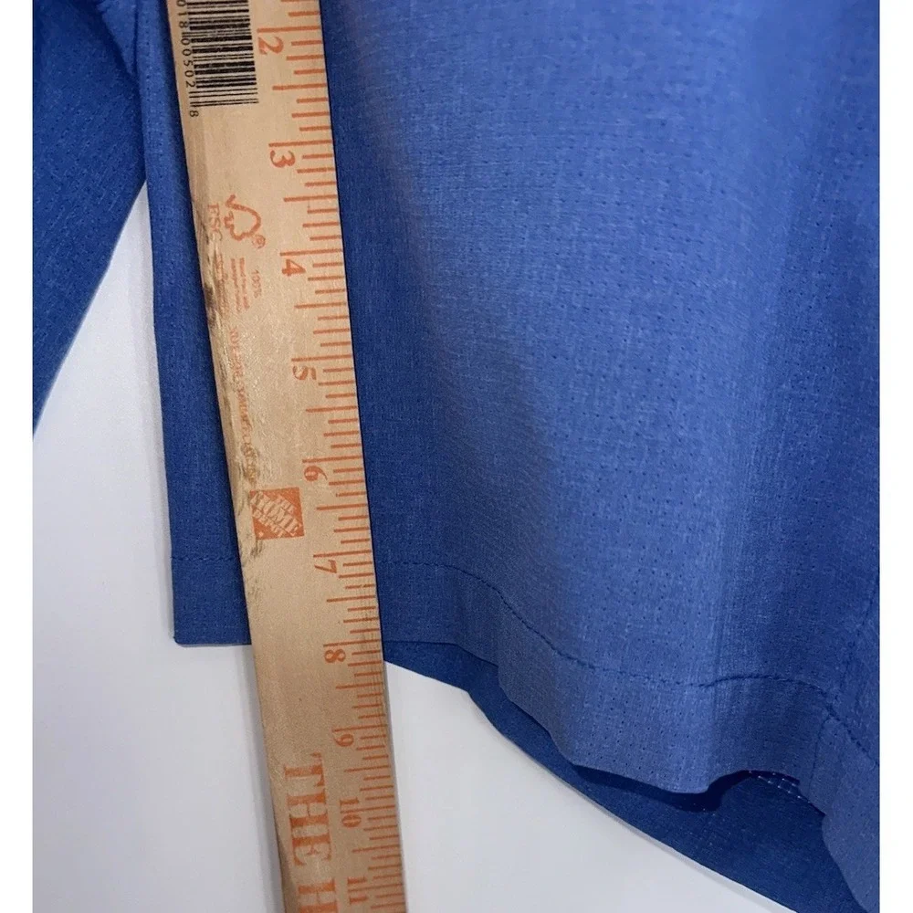 Under Armour Golf Shorts Blue Mens‎ Size 36 Vented Stretch WaistBand Heatgear